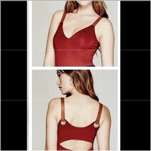 Marciano Gabi sl grommet bodysuit xs NWT